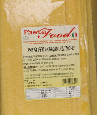 lasagna