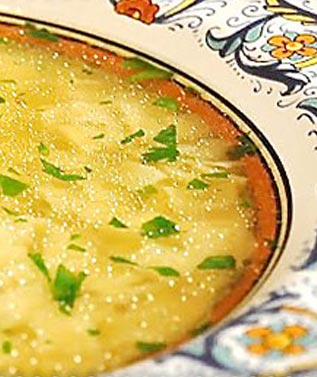 quadrucci in brodo